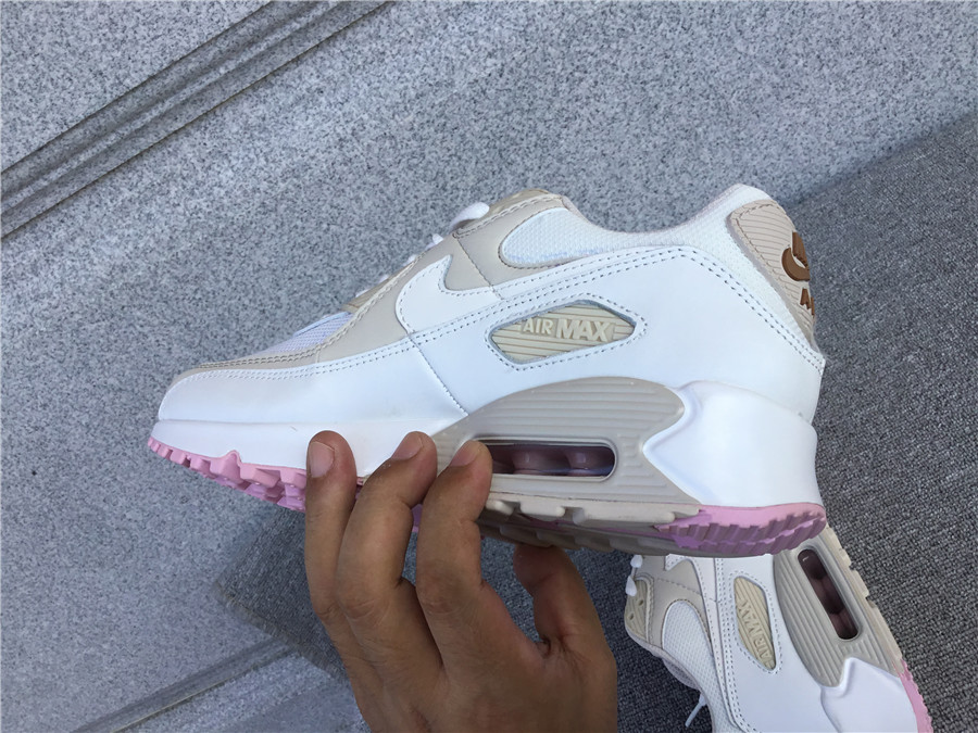 Nike Air Max90 Joint Air Cushion Mesh Breathable Running Shoes CT1873-100