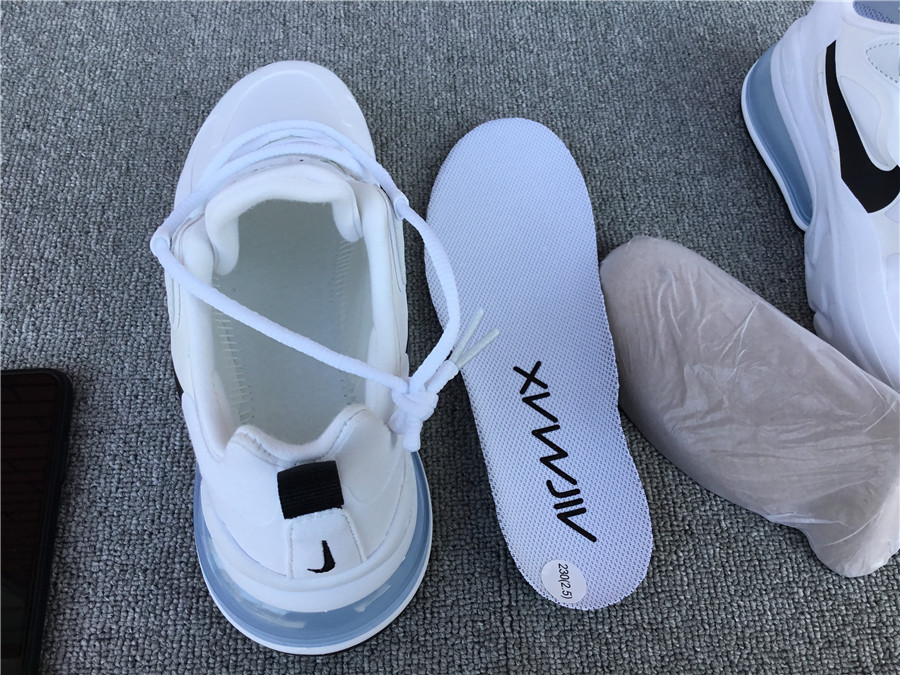 Nike Air Max 270 React Air Cushioned Running Shoe CI3899-101