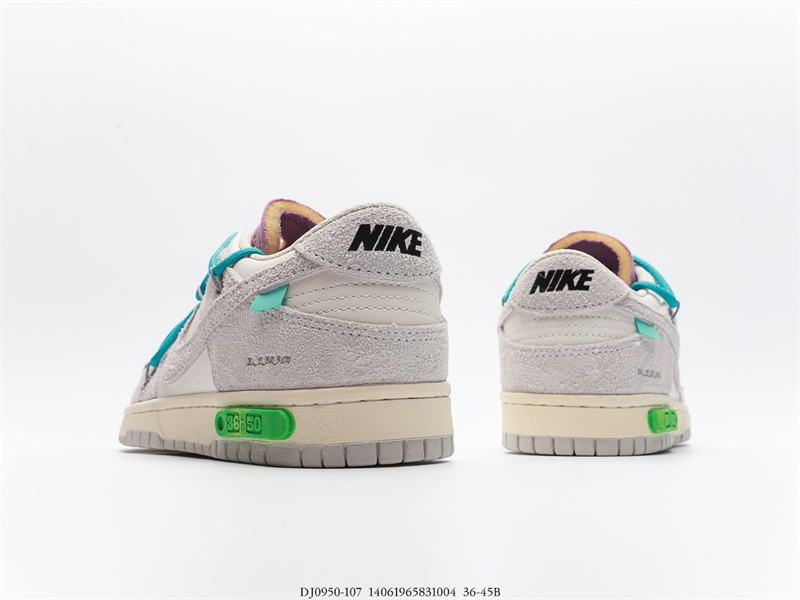 OFF WHITE X Nike Dunk SB Low The 50 NO.36 DJ0950-107