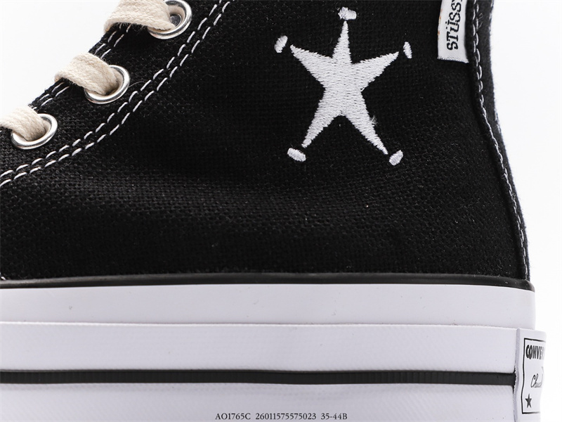 Converse Chuck Taylor All-Star 70 Hi Stussy Black A01765C