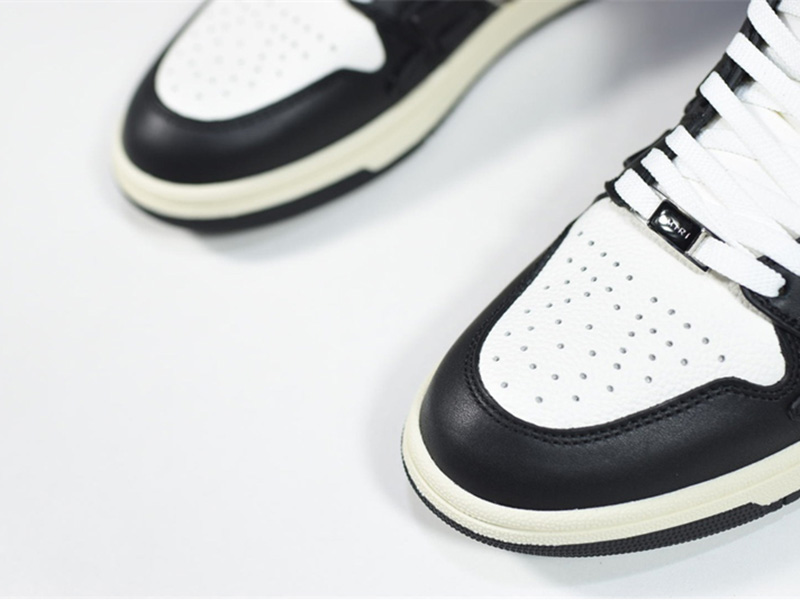 AMIRI Skel Top Hi Black White WFS002-004