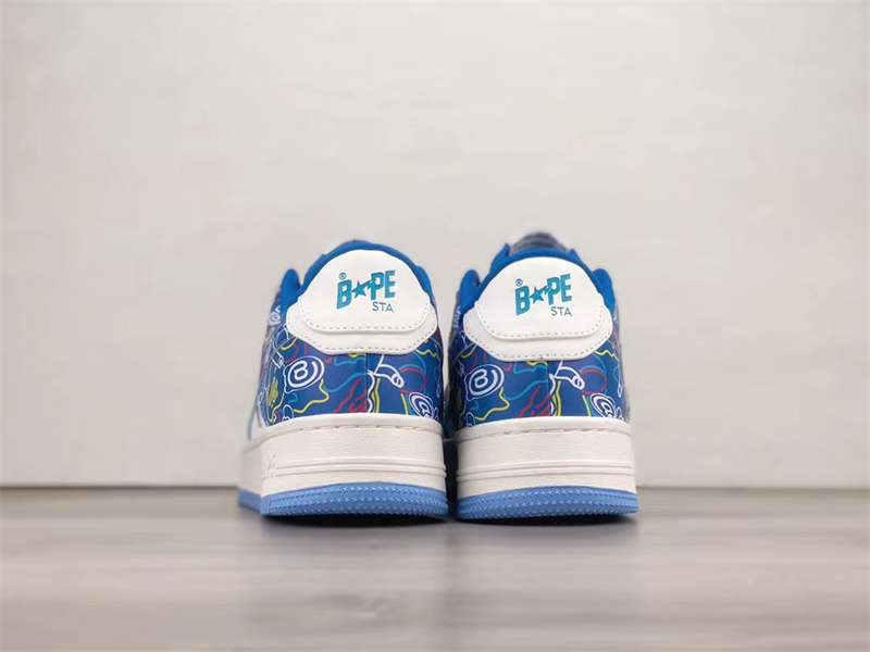 A Bathing Ape Bape Sta Medicom Toy Bearbrick Camo Blue 1H73-191-913