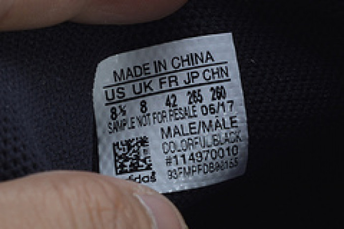 Pharrell x Adidas NMD Hu Tri-Color Black Running shoes 114970010