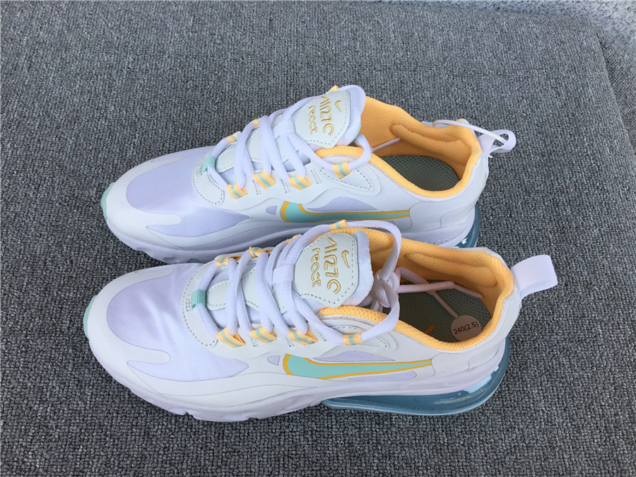 Nike Air Max 270 React Air Cushioned Running Shoe DJ3027-100