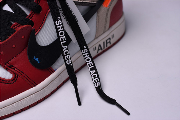 Off-White Air Jordan 1 Retro Chicago The Ten AA3834-101