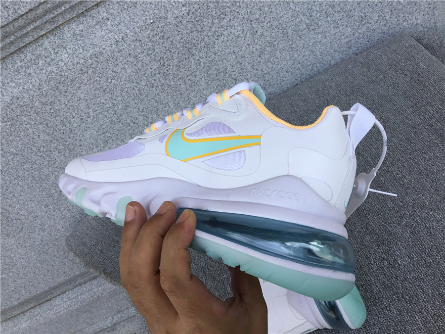 Nike Air Max 270 React Air Cushioned Running Shoe DJ3027-100