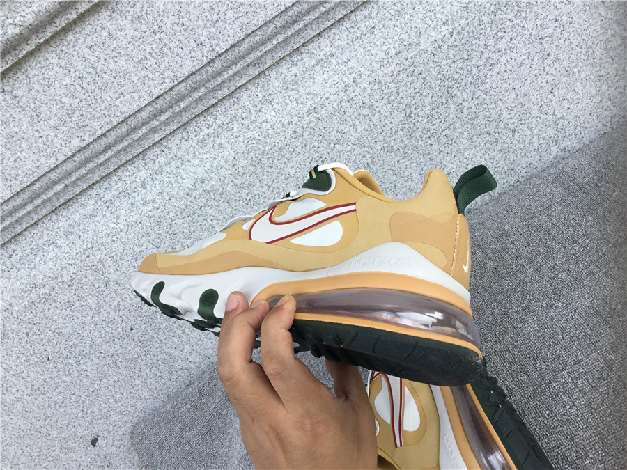 Nike Air Max 270 React Air Cushioned Running Shoe AO4971-700