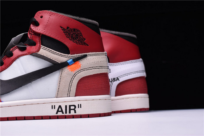 Off-White Air Jordan 1 Retro Chicago The Ten AA3834-101