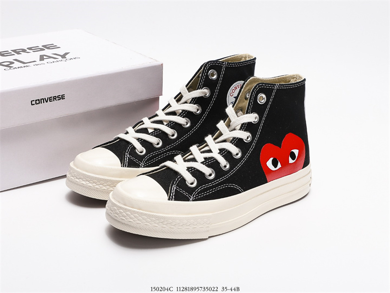 Converse Chuck Taylor All-Star 70 Hi Comme des Garcons PLAY Black 150204C