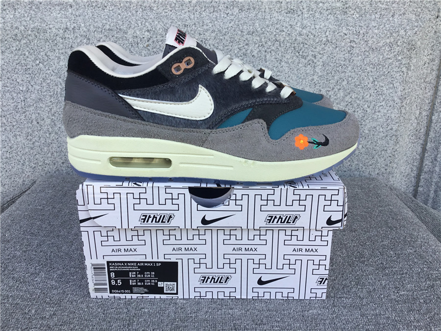 Nike Air Max 1 Nike Half Palm Air Cushion Retro Running Shoes DQ8475-001