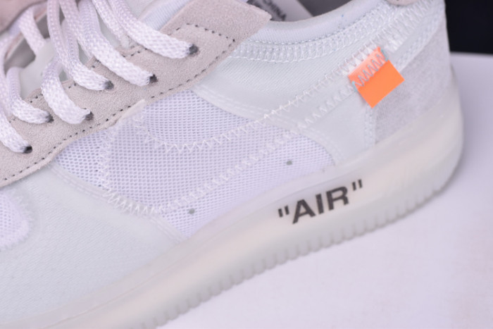 NIKE AIR FORCE 1 LOW OFF-WHITE All White AO4606-100