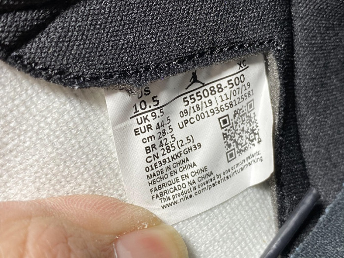 Air Jordan 1 AJ1 Court Purple white 555088-500