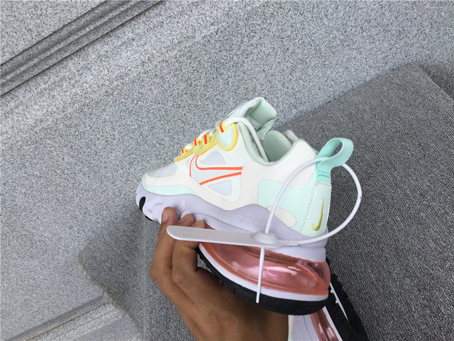 Nike Air Max 270 React Air Cushioned Running Shoe CV8818-102