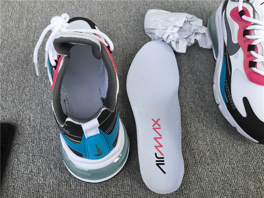 Nike Air Max 270 React Air Cushioned Running Shoe DA4303-100