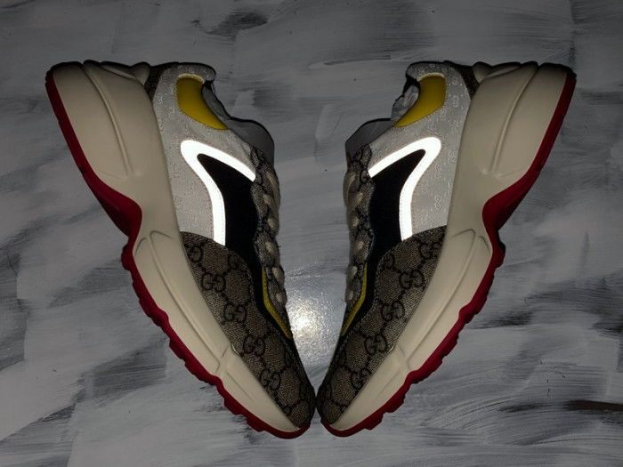 Gucci Rhyton Vintage Trainer Sneaker 576965 DRW00 9522