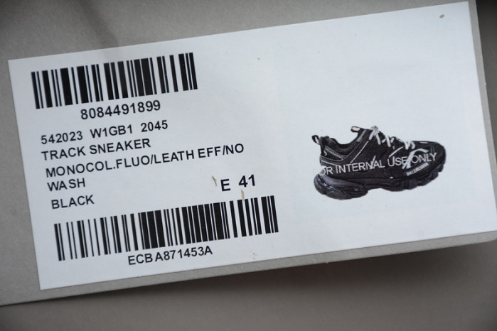 Balenciaga Track Black 2021 542023W3AC11090