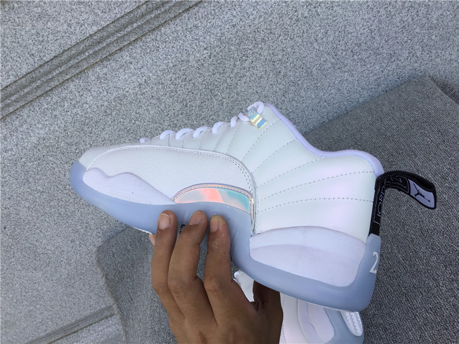 Air Jordan 12 Low easter egg white blue