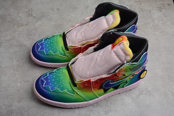 J. Balvin x Air Jordan 1 Retro OG High Colores Y Vibras DC3481-900