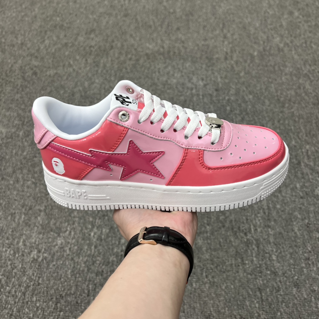 A Bathing Ape Bape SK8 Sta pink 1H20-191-046