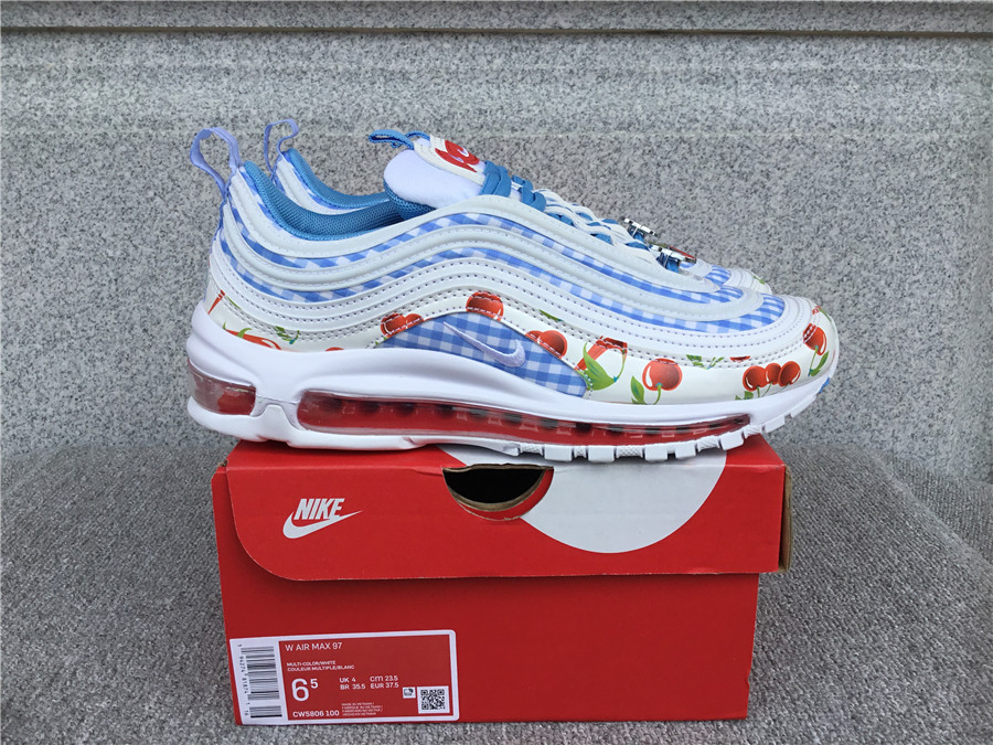 Nike Air Max 97 Full Length Air-Cushioned Running Shoes CW5806-100