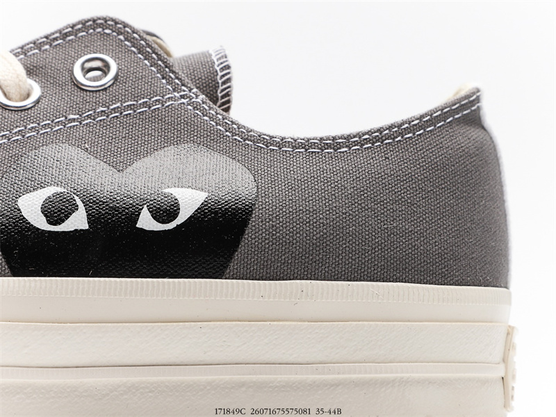 Converse Chuck Taylor All-Star 70 Ox Comme des Garcons PLAY Grey 171849C