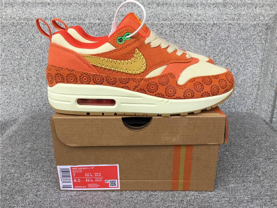 Nike Air Max 1 Nike Half Palm Air Cushion Retro Running Shoes DZ5352-847