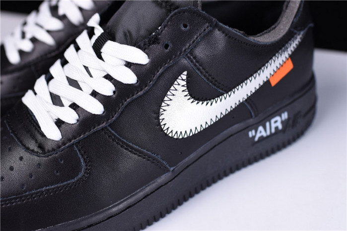 OFF-WHITE x Nike Air Force 1 07 Low Black AV5210-001