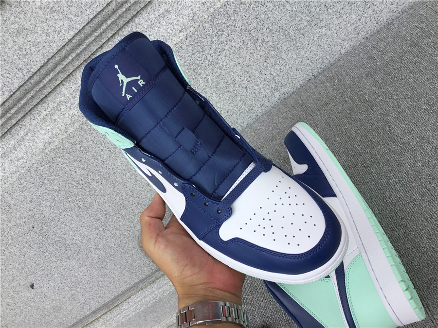 Air Jordan 1 Mid Otomo Cyan Brown Mocha