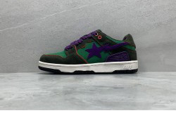 GT A Bathing Ape Bape Dark Purple Green