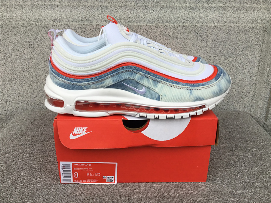 Nike Air Max 97 Full Length Air-Cushioned Running Shoes DV2180-900