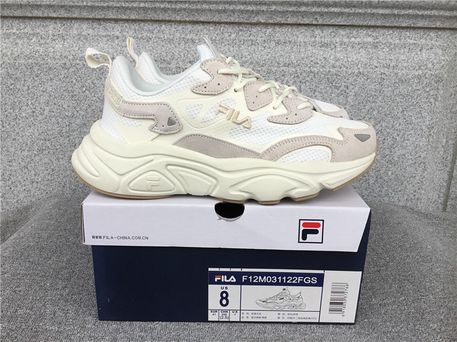 Fila heightened retro casual running shoes old shoes F12M031122FGS