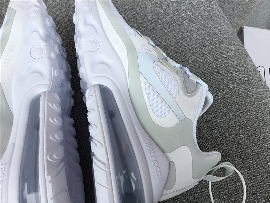 Nike Air Max 270 React Air Cushioned Running Shoe CV1632-100