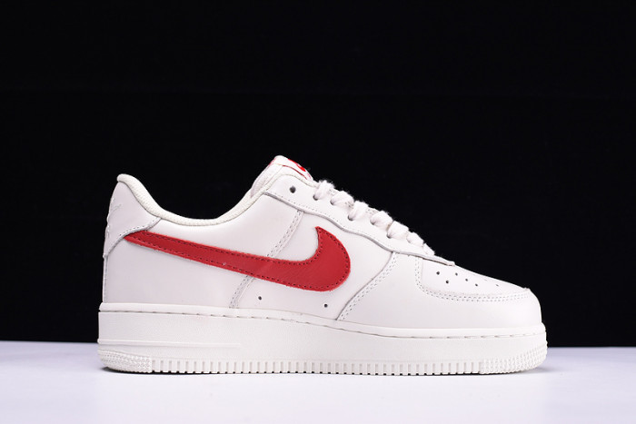 Nike Air Force 1 07 White Sport Red New Shoes 315122-126