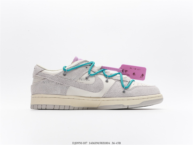 OFF WHITE X Nike Dunk SB Low The 50 NO.36 DJ0950-107
