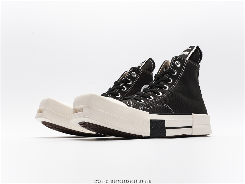 Converse DRKSHDW DRKSTAR Hi Rick Owens Black Egret A00130C