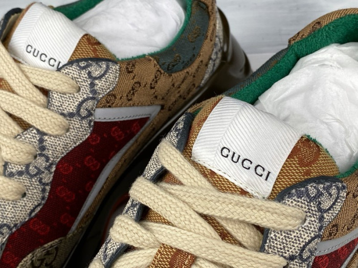 Gucci Rhyton Vintage Trainer Sneaker 576969 DRW00 9522