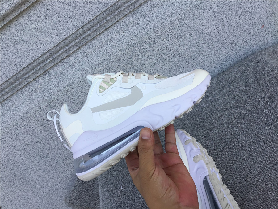 Nike Air Max 270 React Air Cushioned Running Shoe CV8815-100