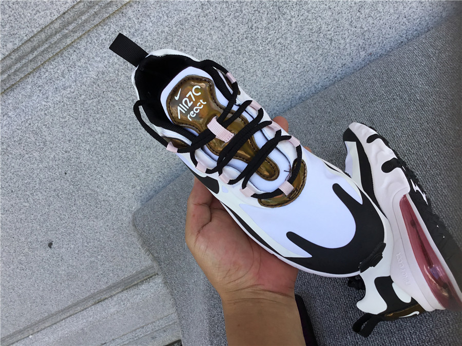 Nike Air Max 270 React Air Cushioned Running Shoe CU4752-100