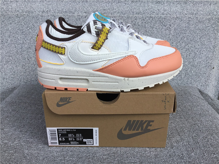 Nike Air Max 1 Nike Half Palm Air Cushion Retro Running Shoes DO9392-800