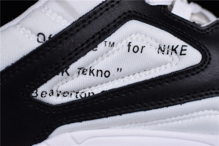 Off-White x nike M2K tekno Black ,White A03108 062