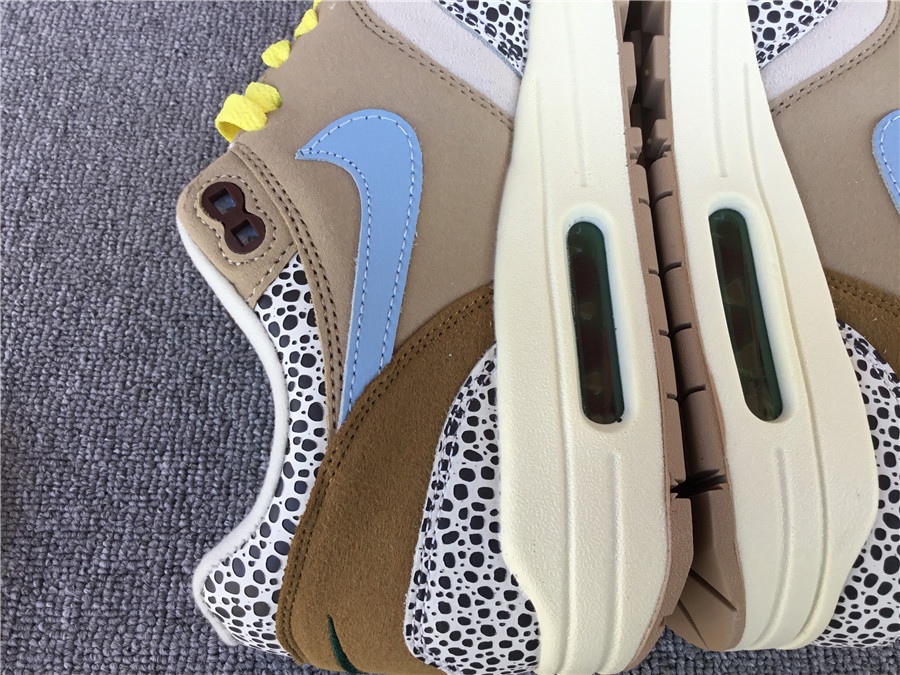 Nike Air Max 1 Nike Half Palm Air Cushion Retro Running Shoes DV3027-001