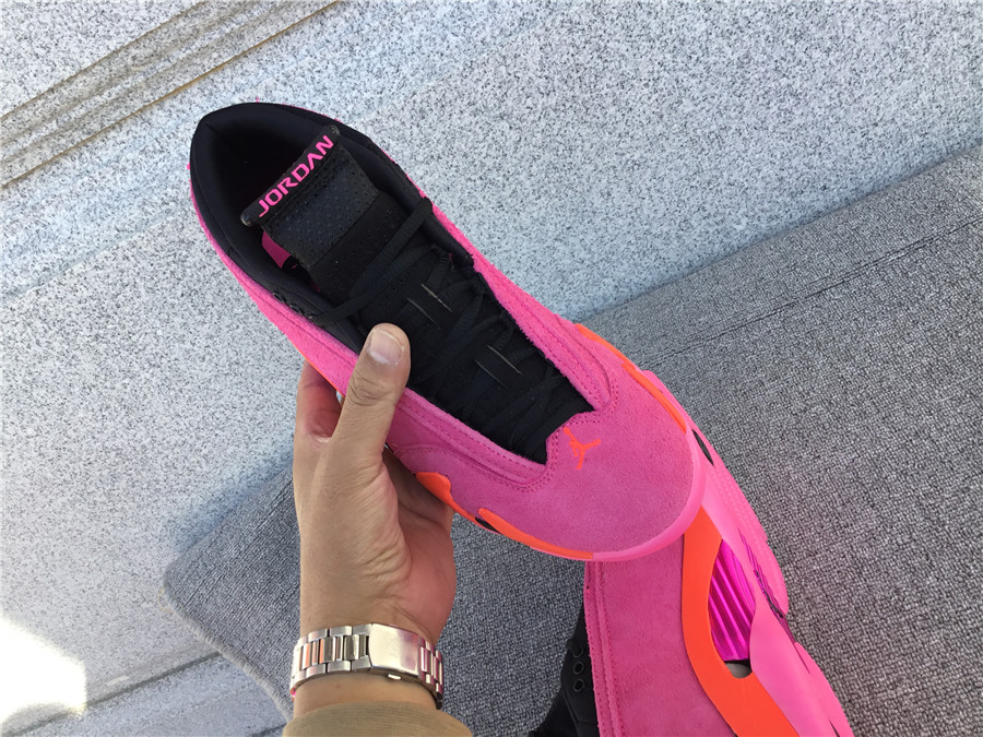 Air Jordan 14 Low Shocking Pink