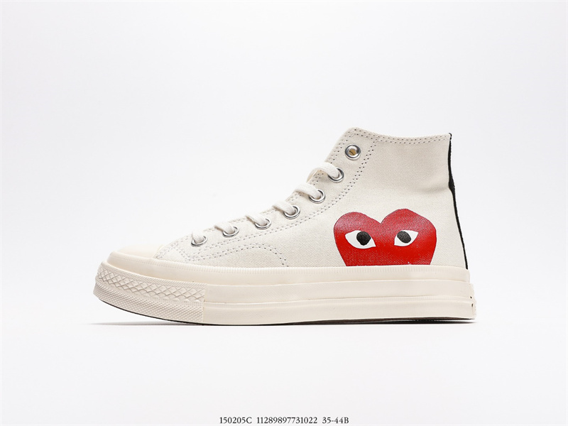 Converse Chuck Taylor All-Star 70 Hi Comme des Garcons PLAY White 150205C