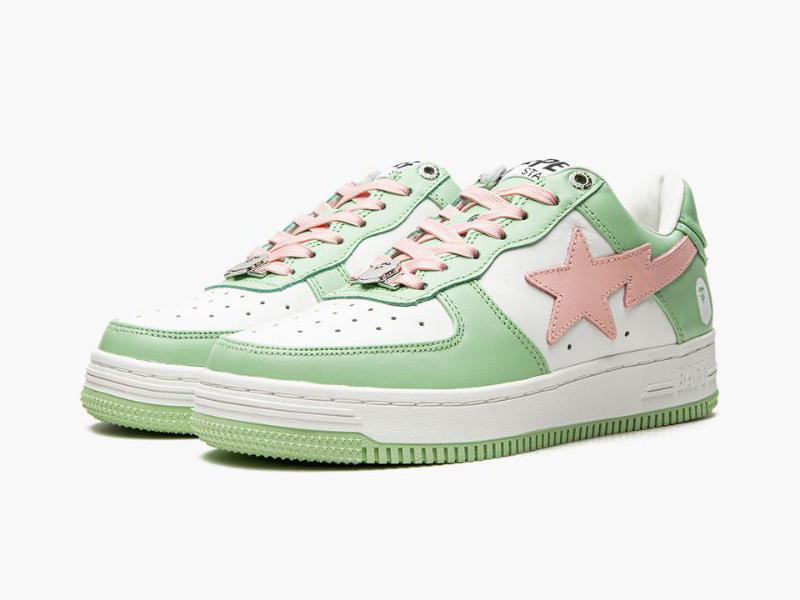 A BATHING APE? Womens BAPE STA LOW L IT Green