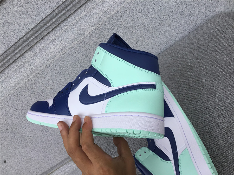 Air Jordan 1 Mid Otomo Cyan Brown Mocha