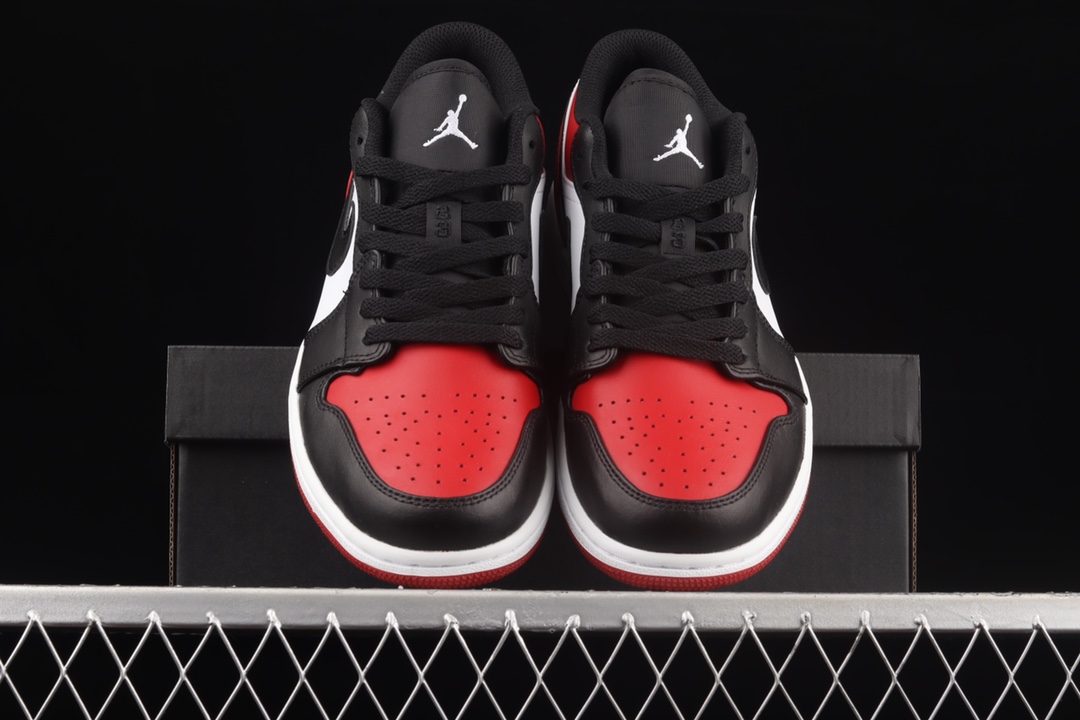 Jordan 1 Low Bred Toe