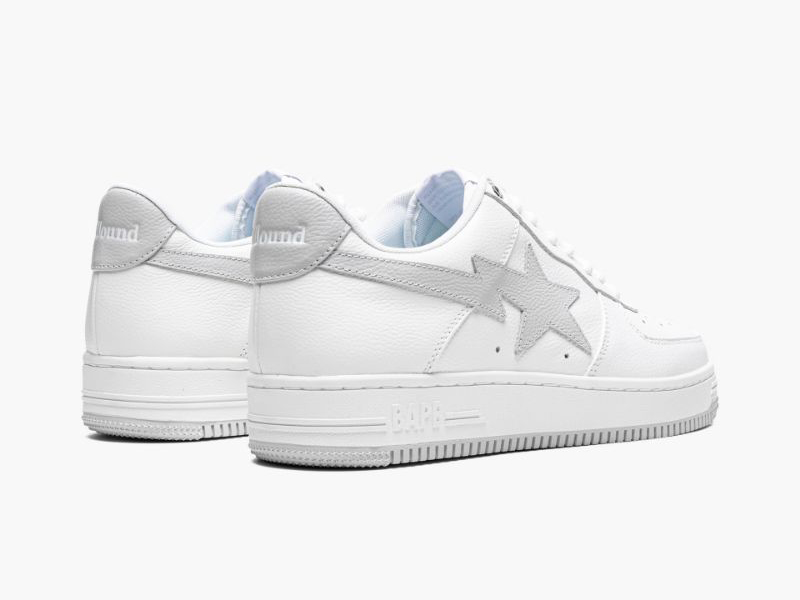 2022 A BATHING APE? Mens BAPE STA Jjjjound-Bape White/Grey