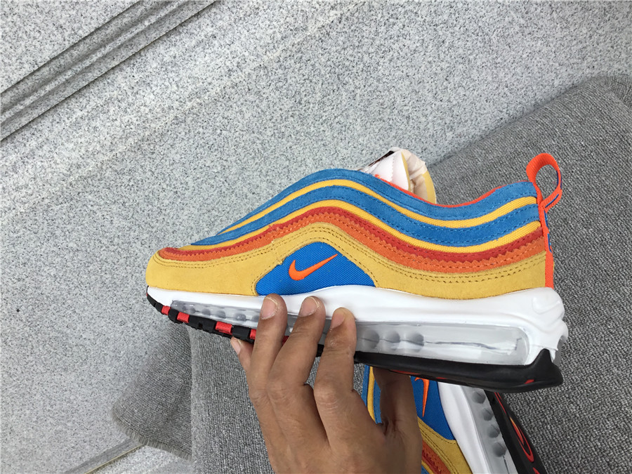 Nike Air Max 97 Full Length Air-Cushioned Running Shoes DH1085-700