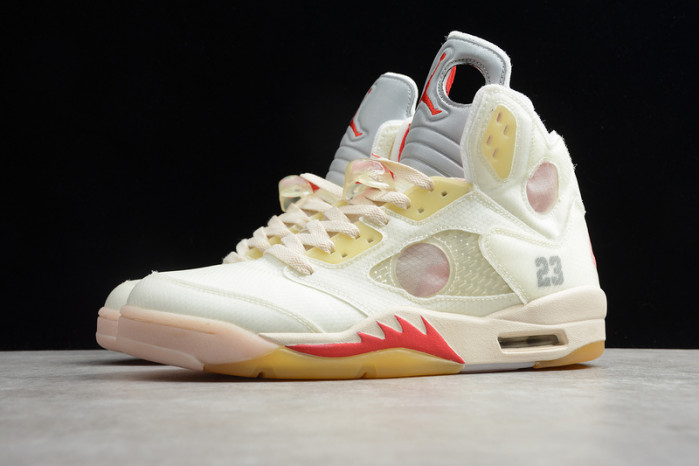 Off-White Air Jordan 5 ice cream colorway CT8480-002