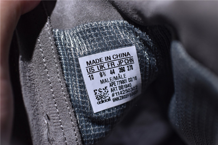 Adidas Yeezy 750 Boost Light Grey Gum Glow Dark BB1840